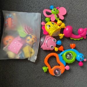 Colorful Baby Rattle Set -10 pieces